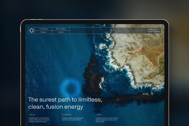 CFS website on a blurry background